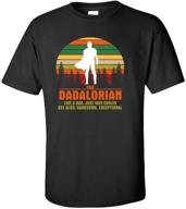 👕 dad's agaoece dadalorian graphic t-shirt - men's clothing shirts logo