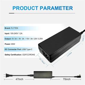 img 3 attached to High-Quality 65W USB Type-C AC Adapter Charger for Lenovo ADLX65YDC2A Chromebook C330 S330 100e 300e N23 ThinkPad T480 T480s T580 E595 Yoga C930 C940 370 730 730-13IKB X270 - Type-C AC Power Supply Adapter