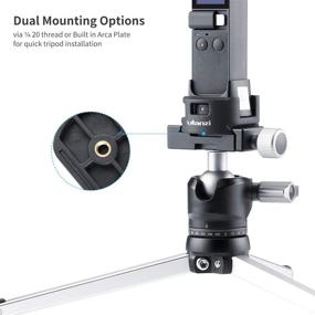 img 2 attached to 💡 ULANZI OP-4 OSMO Pocket WiFi Base Tripod Adapter: Enhance Your DJI OSMO Pocket with Wireless Module and Stabilizer Extension Accessories