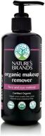 🌿 herbal choice mari's organic makeup remover: all-natural, 6.8 fl oz glass bottle logo