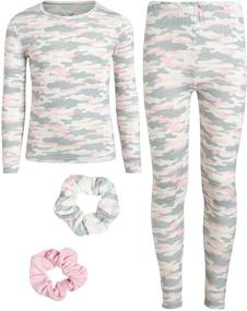 img 4 attached to Rene Rofe Girls Pajamas Lightweight