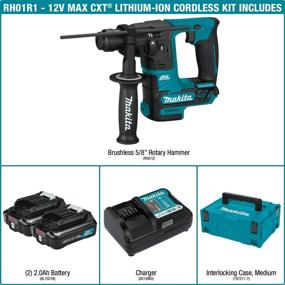 img 2 attached to 🔋 High-Performance Makita RH01R1 Cordless Brushless Lithium Ion Tool