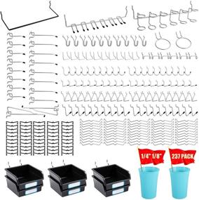 img 4 attached to Pegboard Assortment Assorories Organizer Organizing