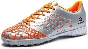 img 4 attached to ⚽ LEOCI Soccer Shoes for Men - Academy Football Cleats and Athletic Footwear