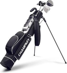 img 4 attached to 🏌️ CHAMPKEY Lightweight Golf Stand Bag - Ultimate Convenience & Durability for Golf Course & Travel