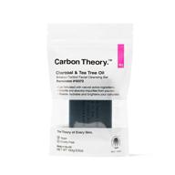 carbon theory charcoal & tea tree oil cleansing bar: travel-friendly and resealable pack - 100g logo