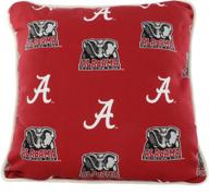 🐘 alabama crimson tide college throw pillow - outdoor decorative, 1 count (1 pack) logo