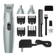 wahl rechargeable 9684 мультигрум электрический триммер и бритва для тела с самозатачивающимися лезвиями логотип