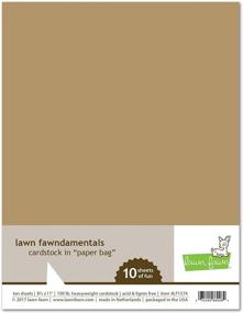 img 1 attached to 📃 Lawn Fawn LF1574 Kraft Paper Card Stock