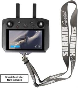 img 2 attached to 🎧 SYMIK Neck Strap Aluminum Bracket and Neck Strap Combo for DJI Smart Controller: Compatible with Mavic Air 2, Air 2S, Mini 2, Mavic 2 Pro/Zoom Drone