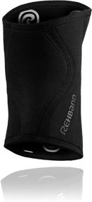 img 1 attached to Rehband Rx Knee Carbon, 7mm M: Premium Support for Optimal Knee Stability