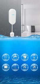img 2 attached to 🚨 SEHOMY 2 Pack Water Leak Detector: Realtime Alarm, Smart Home Security, WiFi Connectivity, Drip Alert, APP Notifications, Remote Monitoring for Kitchen Bathroom Basement Warehouse