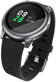 img 4 attached to 🌟 Haylou LS05 Smart Watch: 30 Day Battery Life, Biometric Sensors, IPX68 Water Resistant, Metal Body - Ultimate Fitness Accessory!