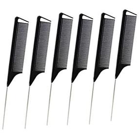 img 1 attached to Professional Styling Resistant Hairdressing Comb£¬Black