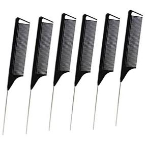 img 2 attached to Professional Styling Resistant Hairdressing Comb£¬Black