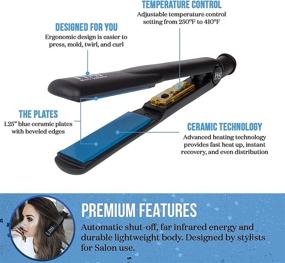img 2 attached to 🔥 HAI Classic Convertible Pro Flat Iron