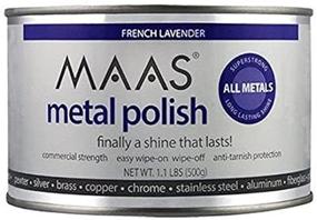 img 2 attached to Maas International Metal Polish Can: Powerful 1.1-Pound Formula for Unmatched Shine