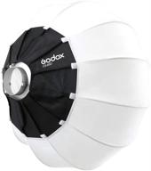 🔆 godox cs-65d lantern softbox with skirt - soft light modifier for godox sl-60w fv150 ad300pro ad400pro ad600bm vl150 vl300 sl150wii sl200wii and more - bowens mount light logo