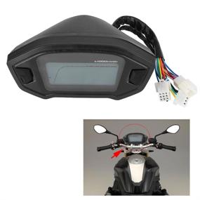 img 3 attached to Keenso Universal Motorcycle Speedometer Tachometer