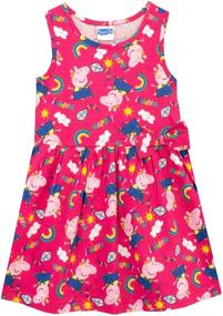 img 2 attached to Cute and Stylish Peppa Pig Girls Dress for Trendy Kids