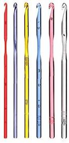 img 1 attached to 🧶 Darice 6-Inch Crochet Hook Set: Your Essential Tools for Crafting Success