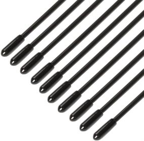 img 4 attached to 📡 10pcs Black Plastic Antenna Tube with Caps for FRSKY XM XM+ X4R X4RSB S6R/D Series/TF Series IPEX4 Receiver Antenna - iFlight