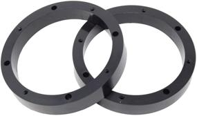 img 4 attached to 🔊 6.5-Inch Plastic Speaker Spacer Rings - Custom Mounting Adapter for Subwoofer Mid Range Installation