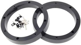 img 2 attached to 🔊 6.5-Inch Plastic Speaker Spacer Rings - Custom Mounting Adapter for Subwoofer Mid Range Installation