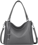 stylish soft leather handbags: large tote, shoulder hobo, and crossbody bag for women by over earth logo