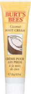 burt's bees coconut foot cream: soothing care for your feet - 0.75 ounce logo