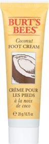 img 4 attached to Burt's Bees Coconut Foot Cream: Soothing Care for Your Feet - 0.75 Ounce