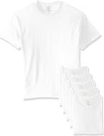 футболка hanes ecosmart, белая, большая логотип