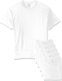 img 2 attached to Hanes Ecosmart T Shirt White Large Men's Clothing for T-Shirts & Tanks
