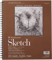 📝 strathmore 400 series sketch pad - 11x14, 100 sheets - white - premium quality logo