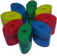 mega triangular sharpener receptacle stationers logo