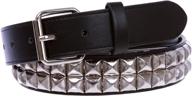 💀 snap silver studded leather black: sleek and edgy fashion statement logo