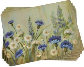 img 4 attached to Pimpernel 2010648494 Multicolor Placemats: Vibrant and Versatile Table Decor