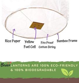 img 1 attached to 🎉 10-Pack of Eco-Friendly Sky Lanterns | Perfect for Celebrations like Weddings, Birthdays, New Year Festivals, Memorials, and More | 100% Biodegradable