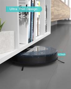 img 3 attached to Lefant F1 Robot Vacuum Cleaner- Super Thin Design with 600ml Dust Bin, Double M210 Suction, 200 mins Runtime- Ideal for Pet Hair, Hard Floors- Robotic Vacuum and Mop