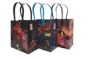 img 2 attached to 🎁 Disney Big Hero 6 Party Favor Goodie Gift Bag - Small Size (6 inch) - Set of 12