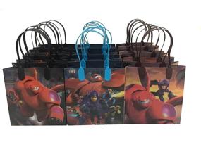 img 3 attached to 🎁 Disney Big Hero 6 Party Favor Goodie Gift Bag - Small Size (6 inch) - Set of 12