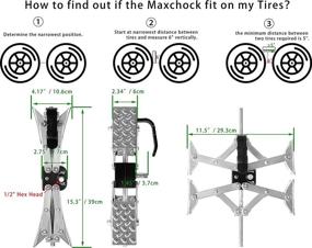 img 1 attached to X-образный стабилизатор MaxChock для прицепа с тандемной осью