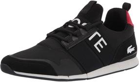 img 4 attached to Lacoste MENERVA Elite Sneaker Black: Stylish Footwear for Men