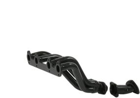 img 2 attached to 🔥 PaceSetter 70-1102 Black Exhaust Header: Unleash Power and Style