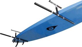 img 1 attached to 🏄 Aluminum SUP/Surfboard Ceiling Rack for Home and Garage Overhead Storage - Extreme Max 3006.8417