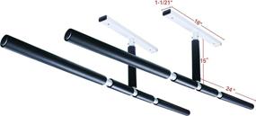 img 3 attached to 🏄 Aluminum SUP/Surfboard Ceiling Rack for Home and Garage Overhead Storage - Extreme Max 3006.8417