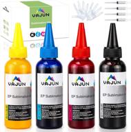 🖨️ 400ml vajun sublimation ink for epson c88 c88+ wf7710 wf7720 wf7110 wf7210 et2720 et2750 et4700 inkjet printers - heat press transfer for mugs, plates, polyester shirts, phone cases, and more logo