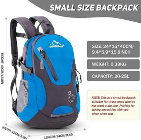 img 3 attached to 🚴 Sunhiker Cycling Backpack: Lightweight, Resistant Daypack for Casual Outdoor Activities
