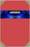 🌩️ thunderbolt paper: 25 apple red cardstock 65lb cover paper 11x17 tabloid/ledger size - bright colors logo