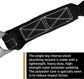 img 1 attached to 🧲 Enhanced Single Internal Shock Absorbing Lanyard